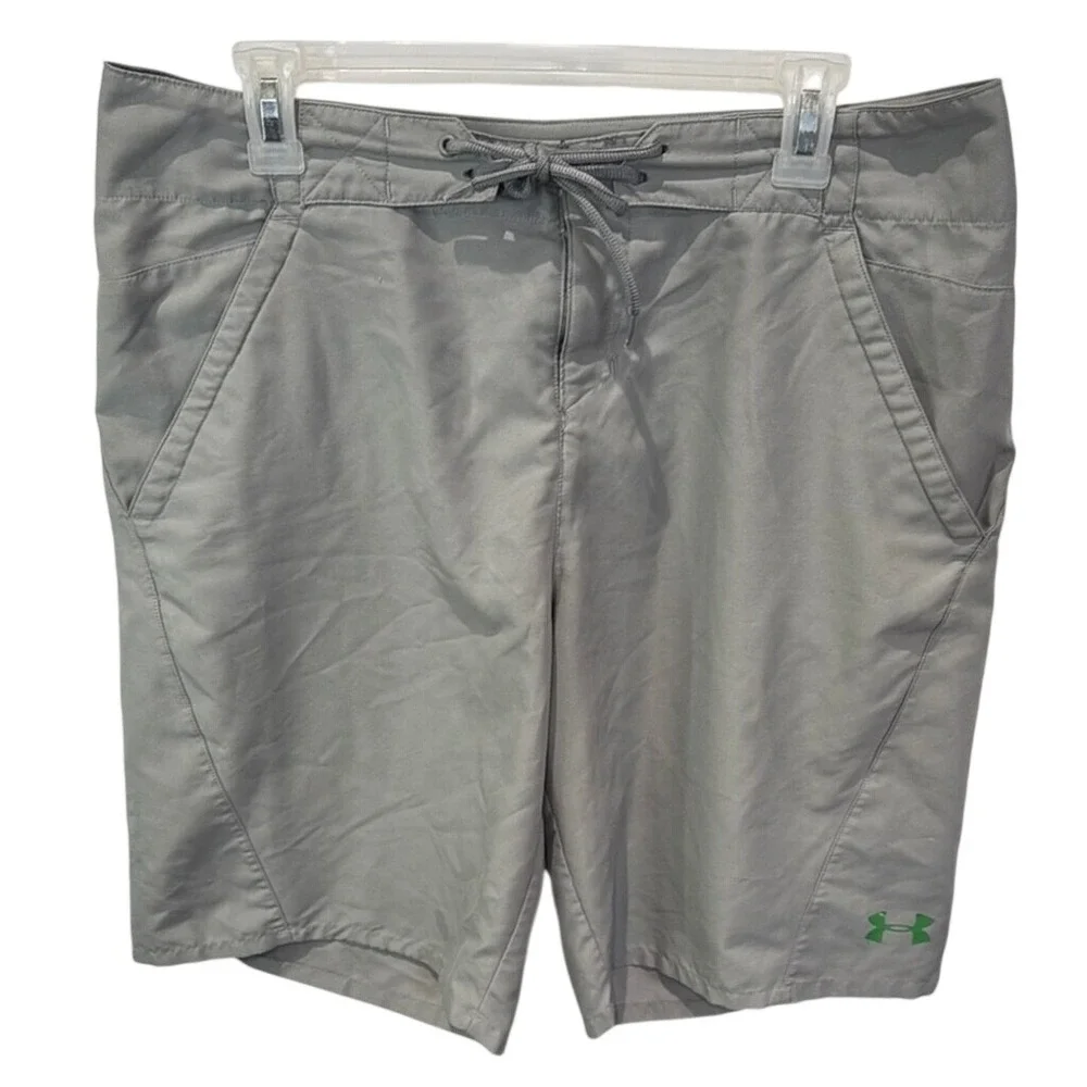 Under Armour Gray Board‎ Shorts Men's Size XL